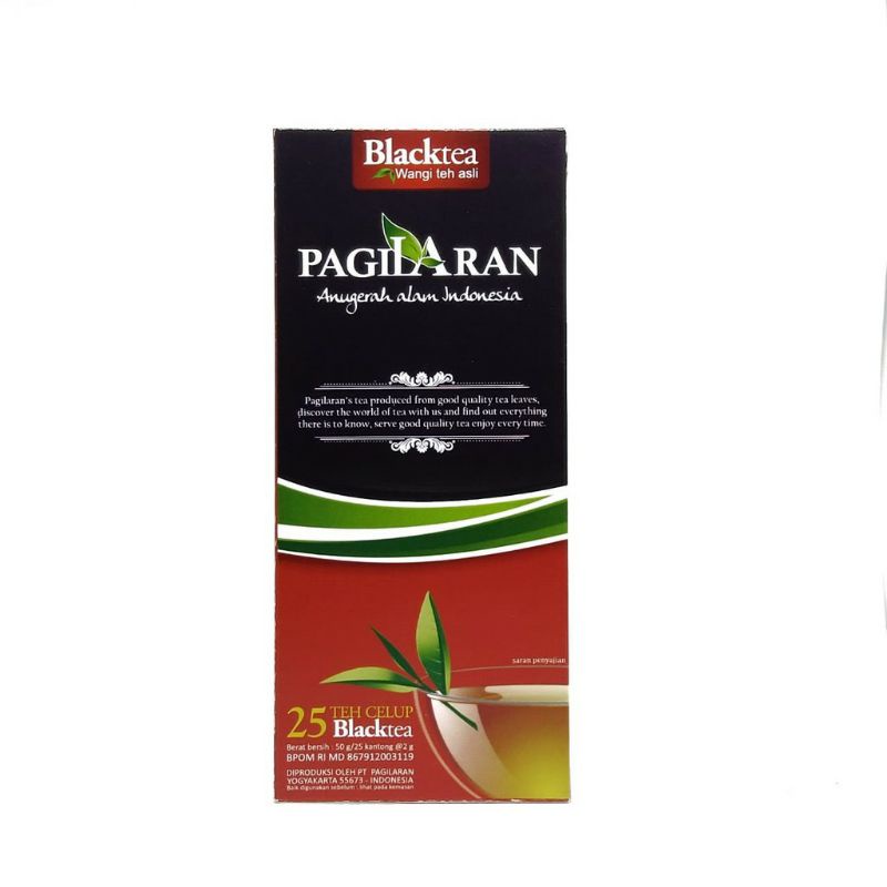 

Teh hitam black tea celup super murah 25pcs
