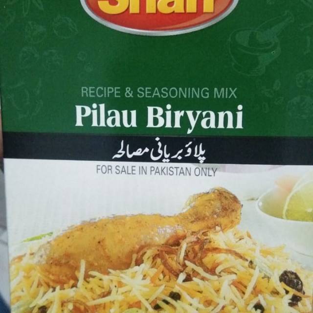 

Promo pilau biryani 50gr