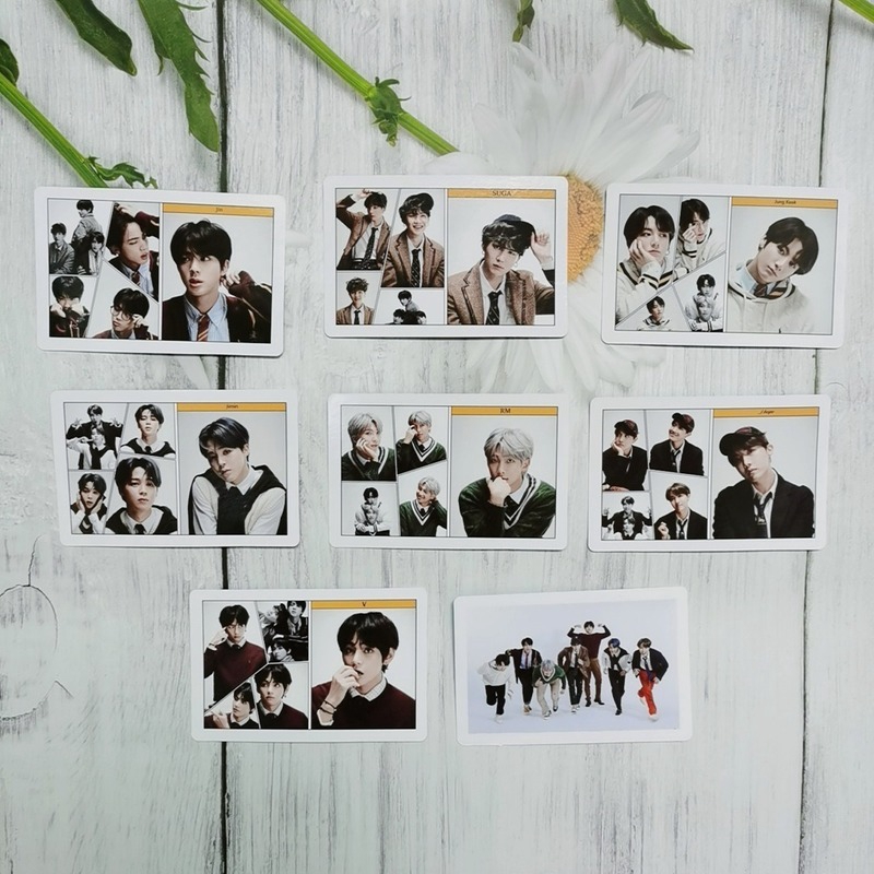 54pcs KPOP BTS  Lomo Card MAP OF THE SOUL 7 HD Photocard Collective Cards