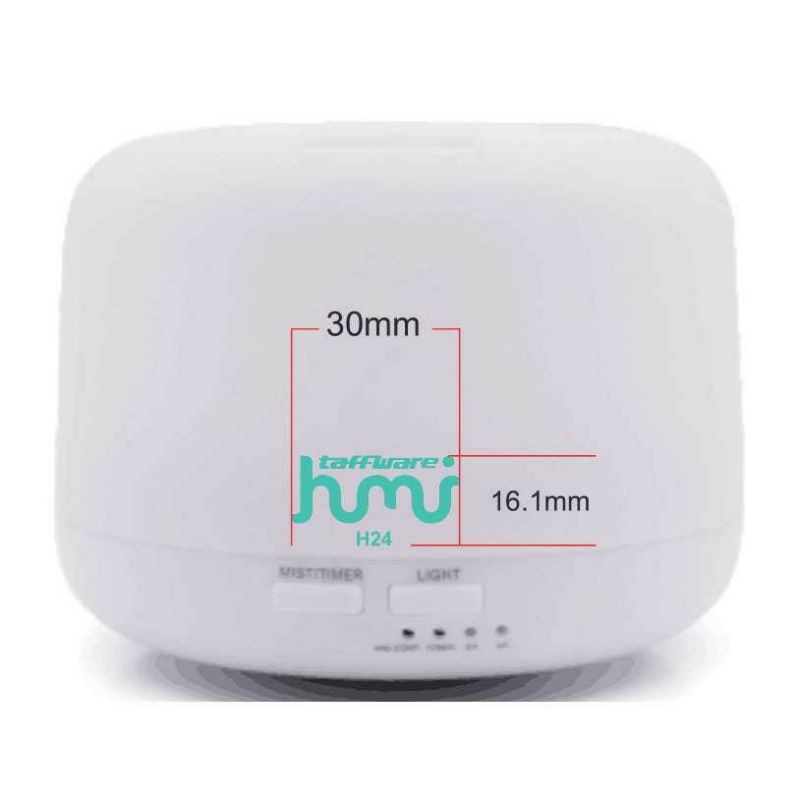 Taffware Humidifier Aromatherapy Oil Diffuser 6 LED + Remote Control