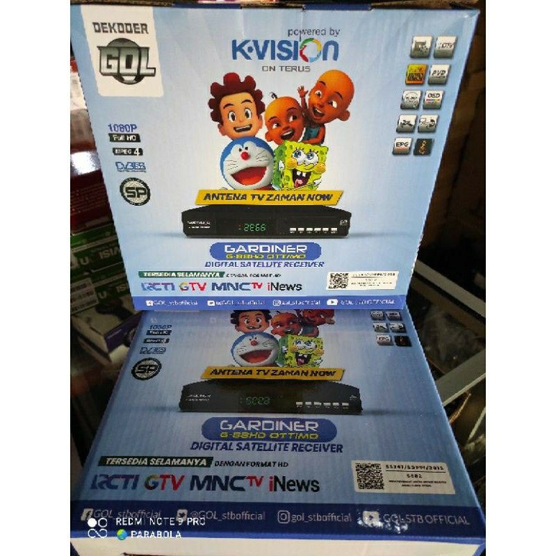 RECEIVER Gardiner OTTIMO garmedia TERLARIS K-VISION