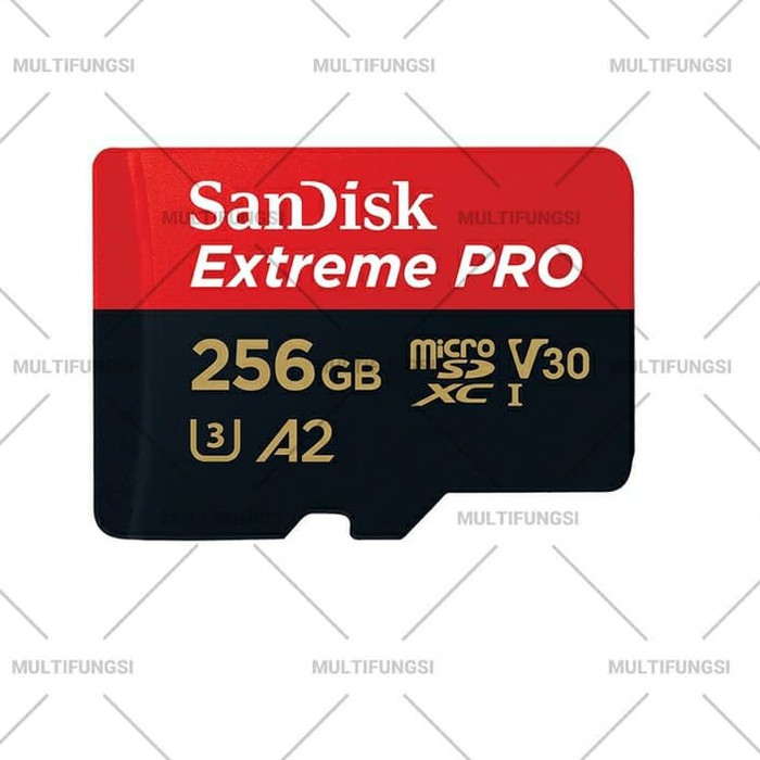 ORIGINAL SANDISK EXTREME PRO MICROSD 256GB 170MB/S A2 MICRO SD