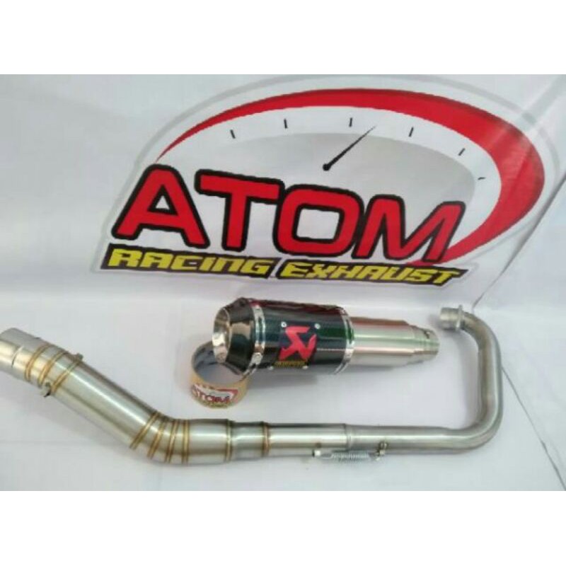 knalpot akrapovic Gp M1 carbon vixion r15 cb150r cbr 150