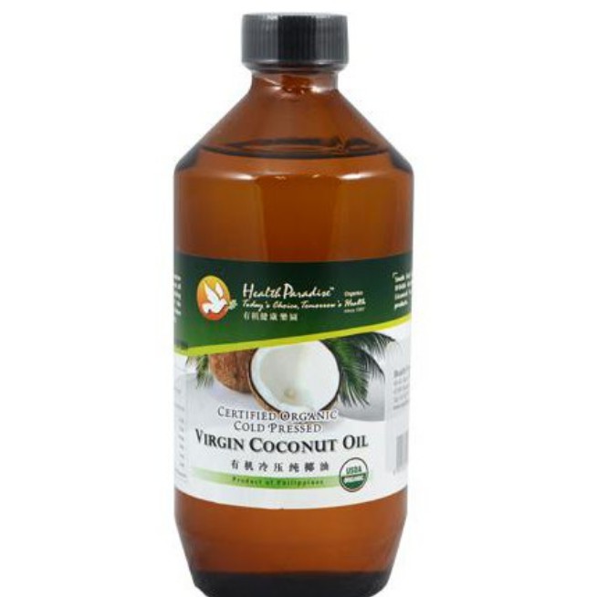 Health Paradise Organic Virgin Coconut Oil Cold Press 500ml