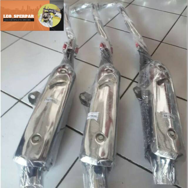 Knalpot Racing Vega R Tsugi Vega R New Knalpot Bobokan Standar Racing