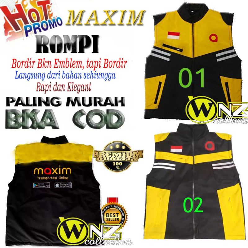 PROMO!!! Rompi MAXIM Full Bordir / Rompi TERBARU TERLARIS