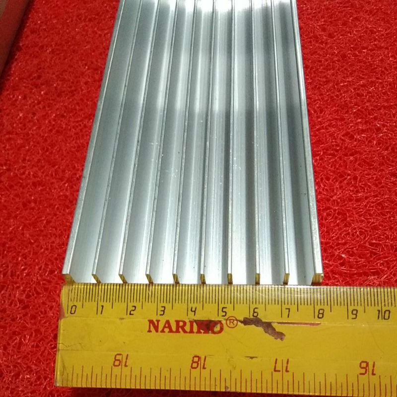 Heatsink 2u 30cm tebal pendingin 2u 30cm 17 sirip