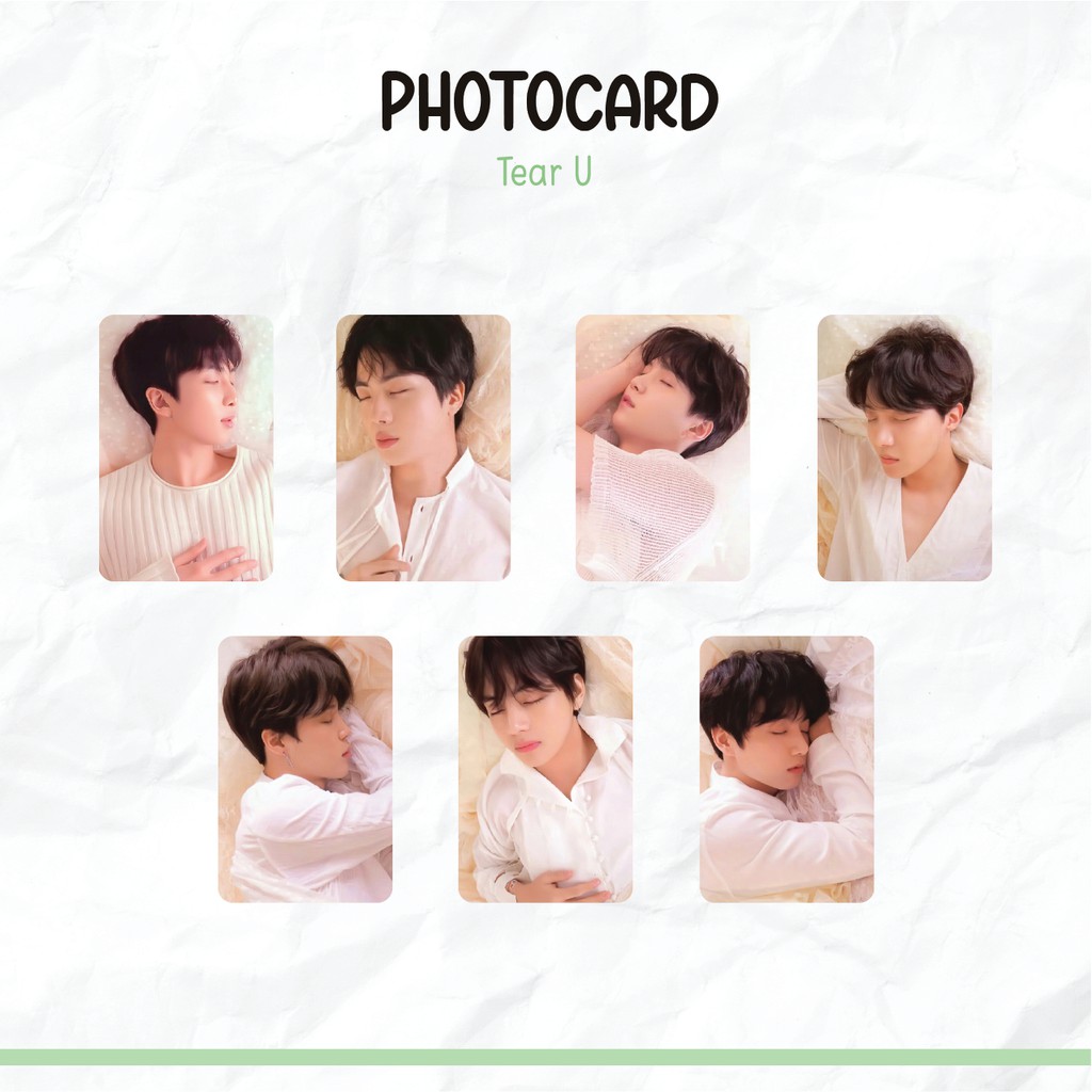 [UNOFFICIAL] Photocard BTS Tear U