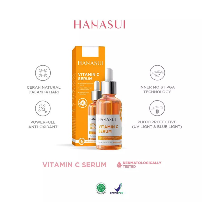 SERUM VITAMIN C HANASUI NEW PACKING