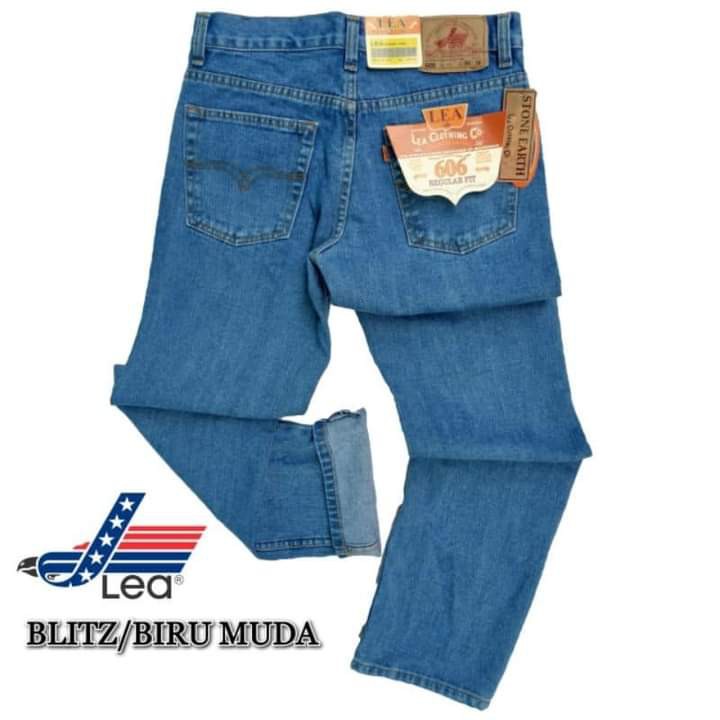 CELANA PANJANG JEANS PRIA LEA GRADE ORI