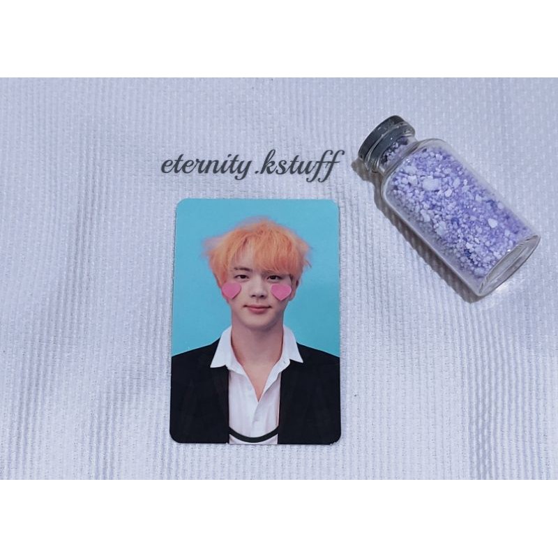 Photocard Seokjin answer F - PC Jin answer F