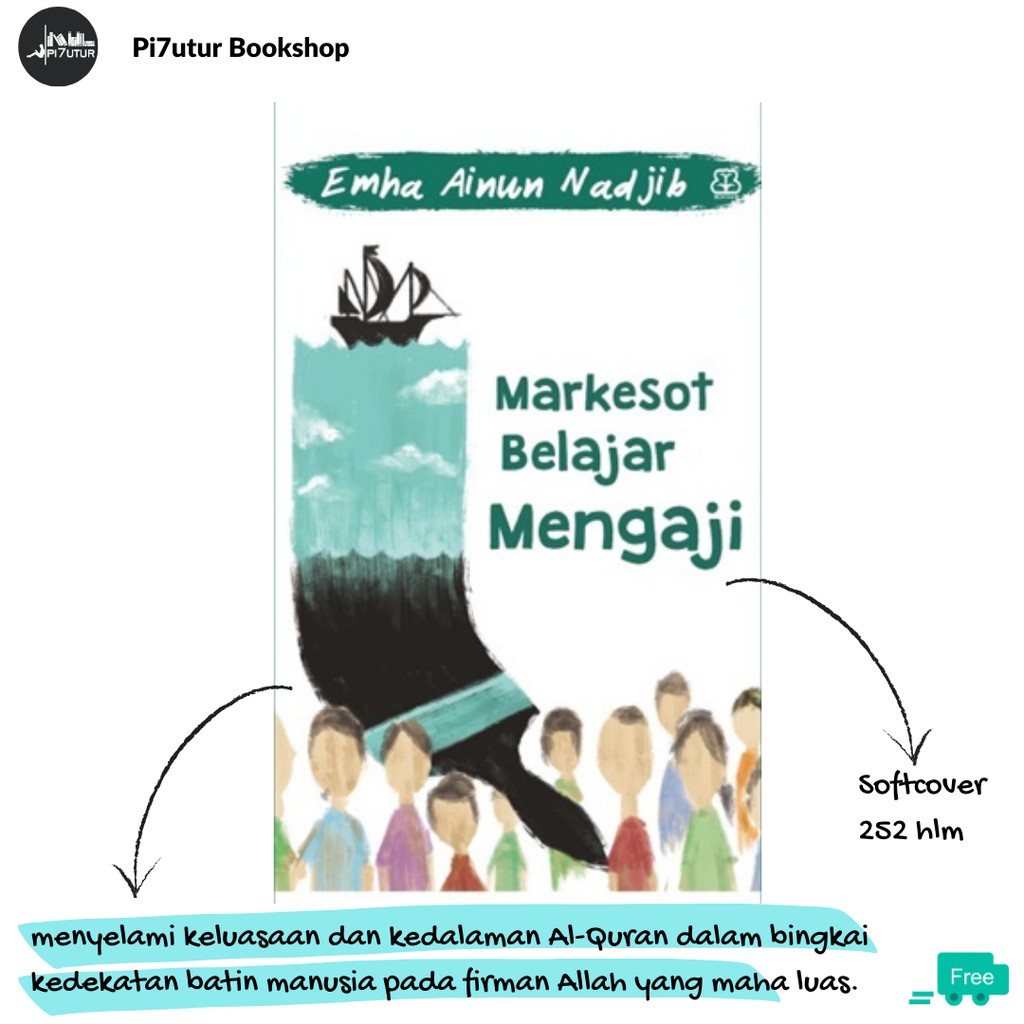 Markesot Belajar Mengaji (Daur V), Buku oleh Emha Ainun Nadjib (Cak Nun), Baru Original Segel