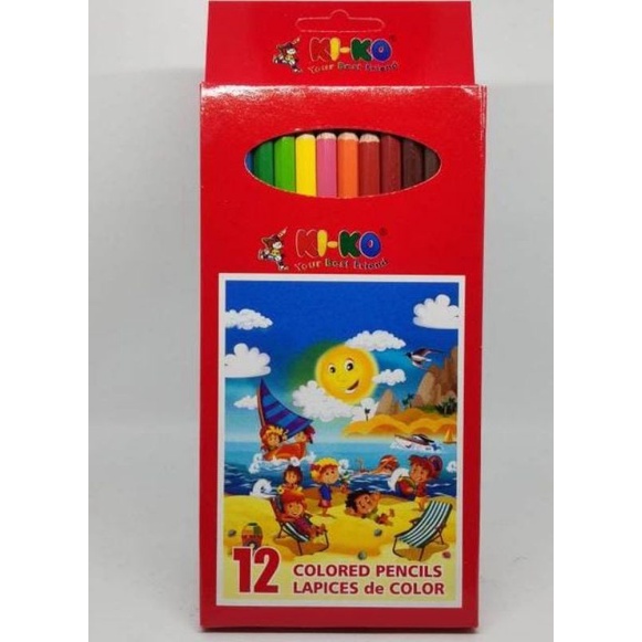 

Pensil warna kiko panjang 12 warna