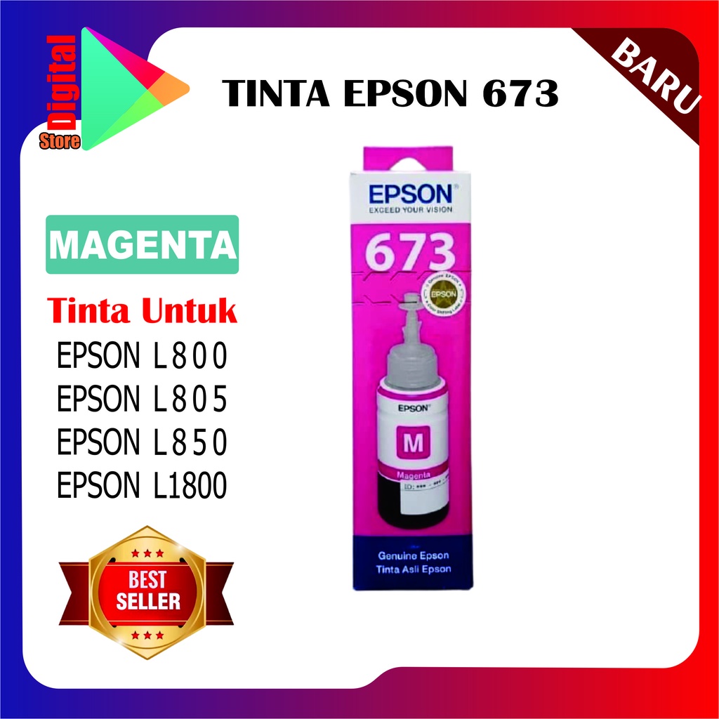 TINTA EPSON 673 PREMIUM(COMPATIBLE) FOR L800, L805, L805, L850, L1800