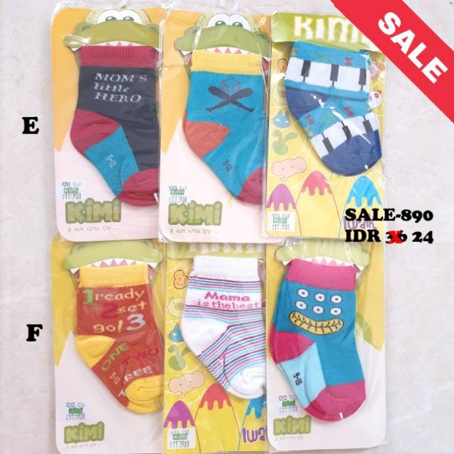 SALE Kaos Kaki Anak (kode: 890)