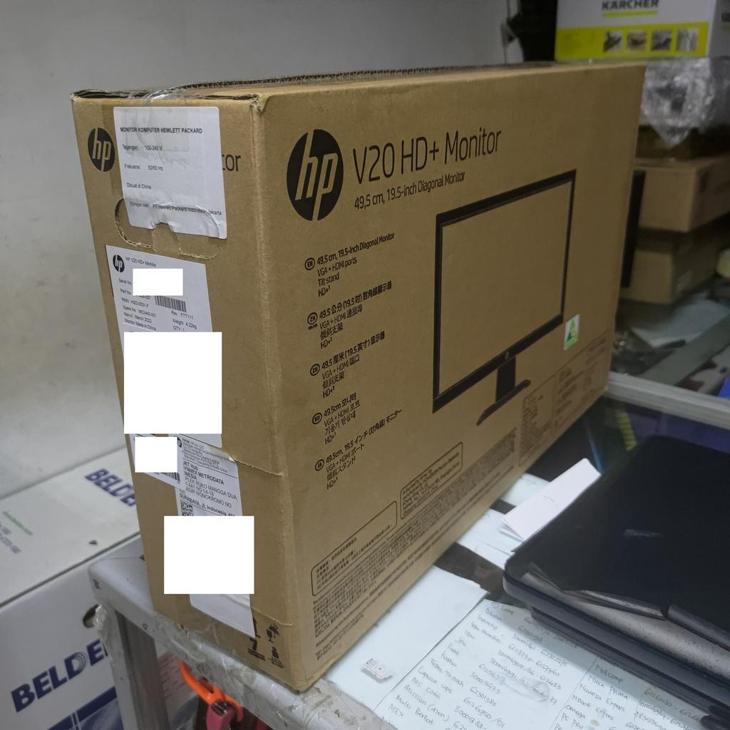 LCD LED Monitor HP V20 HD+ HDMI 19.5&quot; 20 inch