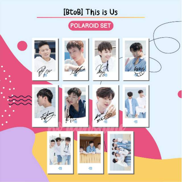 Photocard / Polaroid Set - BTOB (This Is Us)