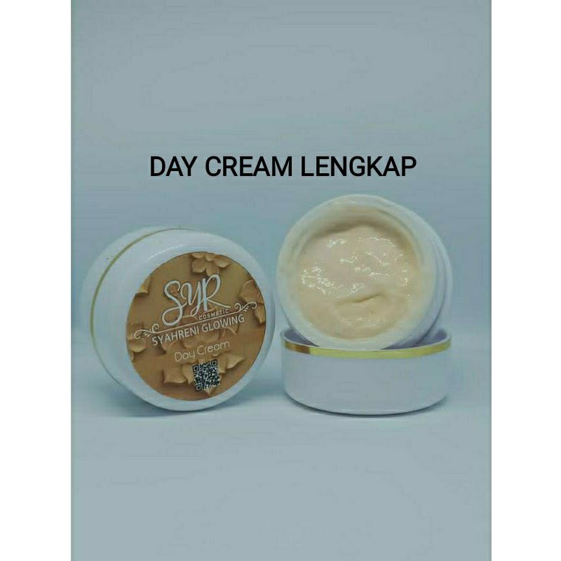 Bisa cod bpom skincare cream paket lengkap syahreni glowing set krim siang malam ori syahraeni syr-Day cream