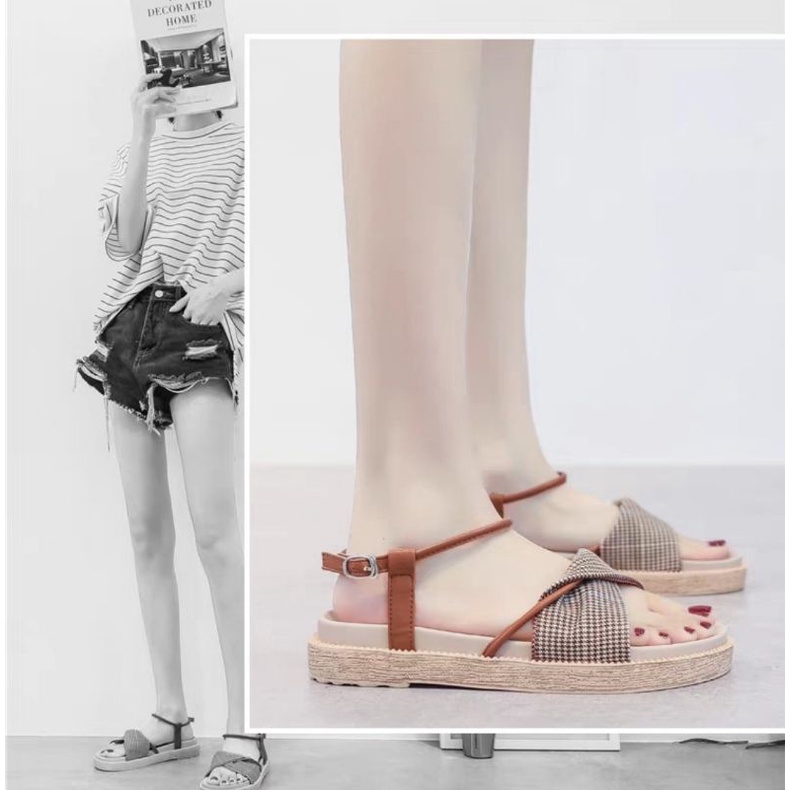 Sandal Wanita Shandy / Sendal Wanita / Sandal Wanita Terbaru Fashion Korea / Bisa Cod