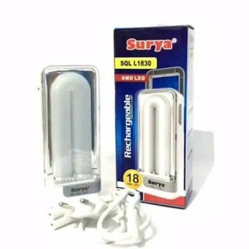 Surya Lampu Emergency SQL 1830 L 18 LED Lampu Darurat Super Murah