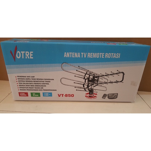 ANTENA TV VT-850 Remot Rotasi Votre