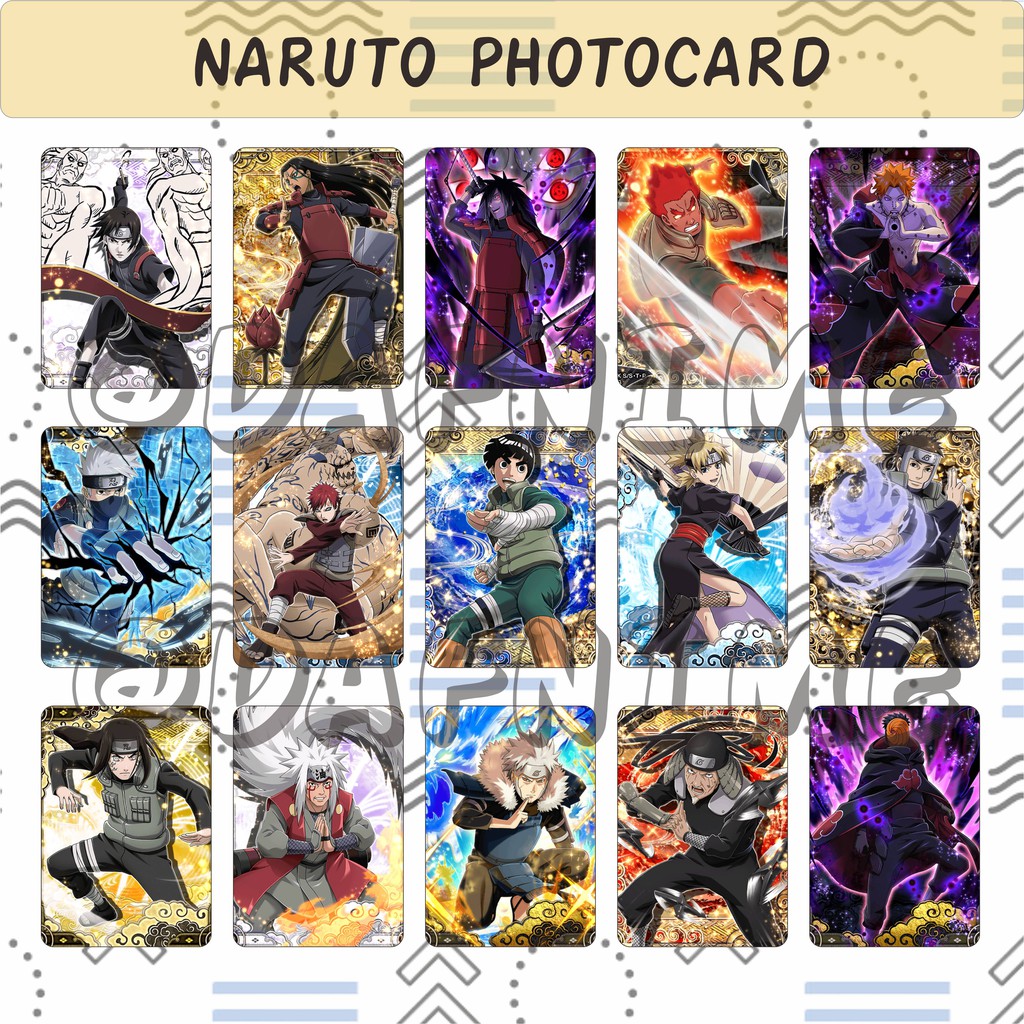 Photocard Anime Naruto