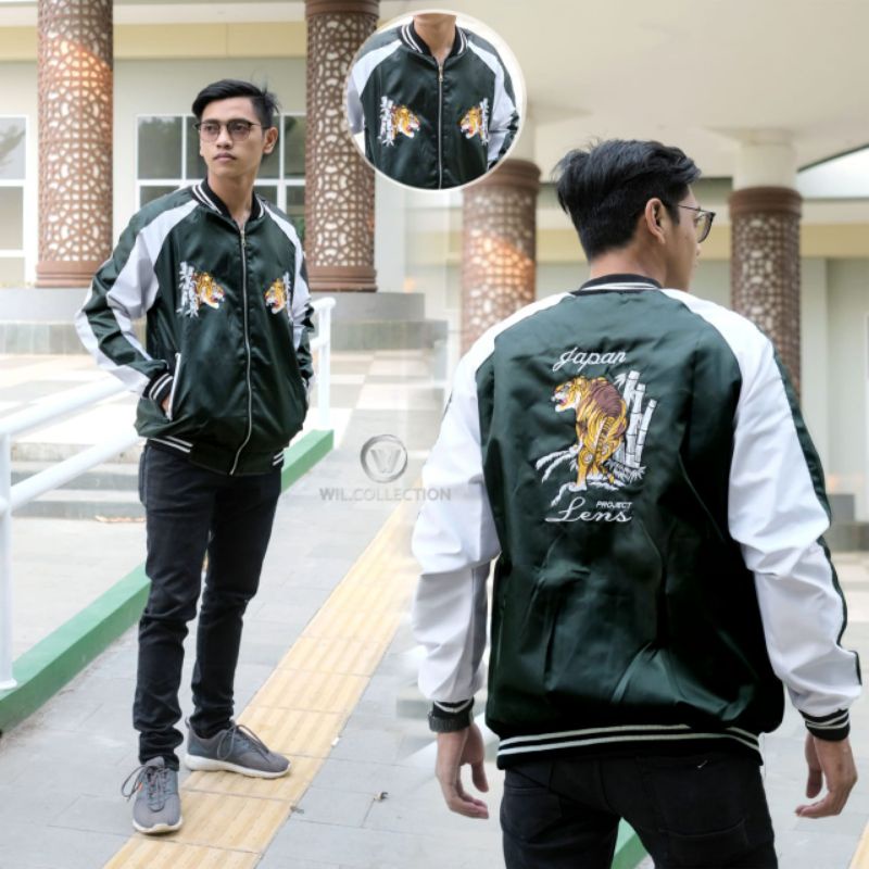 Jaket Bomber Sukajan/Jaket Sukajan Japan/Jaket Sukajan Pria Wanita/Jaket Bomber Pria/Jaket Parasut