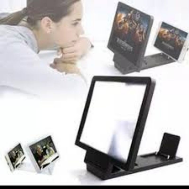 3D ENLARGE SCREEN MAGNIFIER STAND - KACA PEMBESAR LAYAR HP