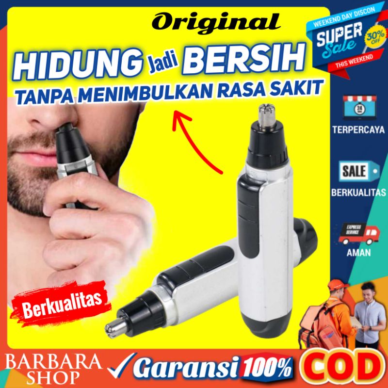 Alat Cukur Bulu Hidung Elektrik USB Alat Pencukur Rambut Hidung Pembersih Bulu Hidung Perawatan Alat Kecantika Wanita &amp; Pria