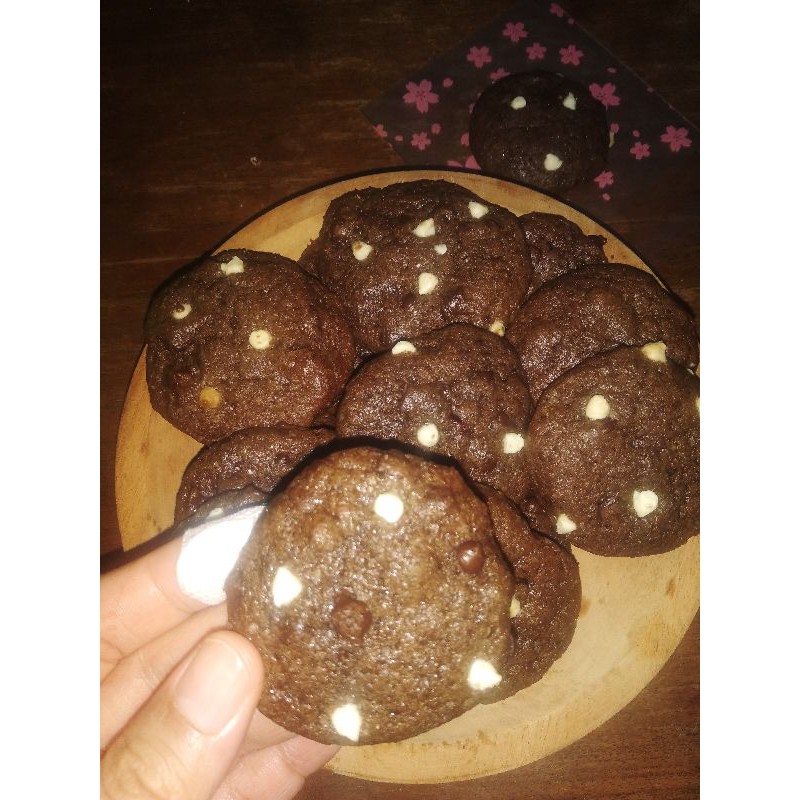 

White and Choco Chips Cookies 300gr