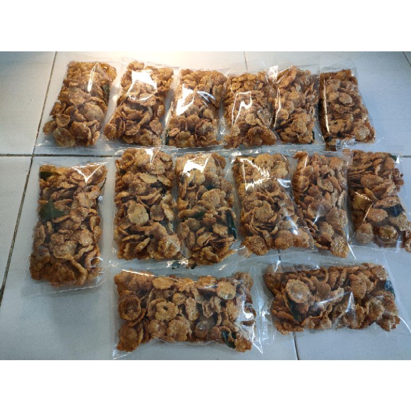 

emping blinjo manis daun jeruk