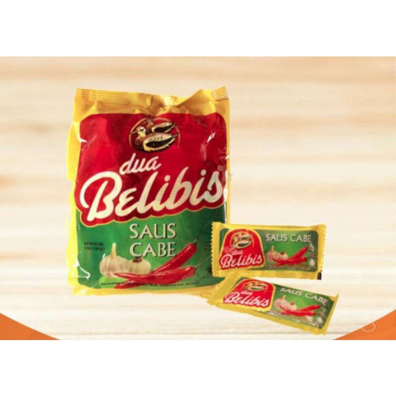 

sambal dua belibis saset 24x9gran