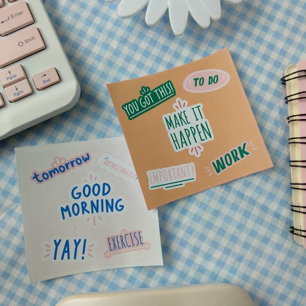 

sticker aesthetic quote the day by Aigo_kiyowo