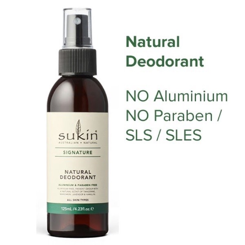 SUKIN SIGNATURE NATURAL DEODORANT 125 ML