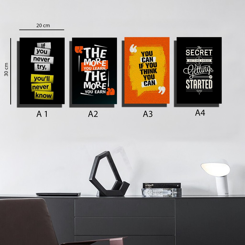 [Best Seller 3A] Dekorasi Dinding Kata Kata / Hiasan dinding kata kata / Hiasan Dinding