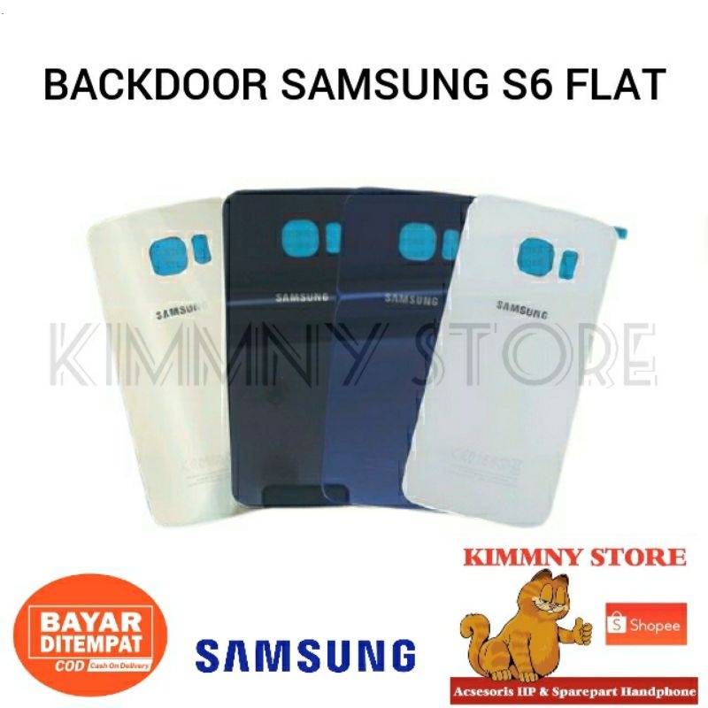 BACKDOOR SAMSUNG S6 FLAT BACKCOVER TUTUP BELAKANG SAMSUNG GALAXY S6 FLAT ORIGINAL