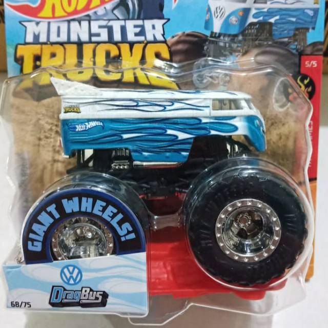 HOT WHEELS MONSTER TRUCK DRAG BUS