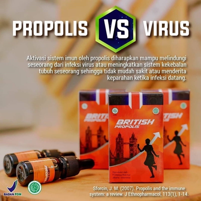 

British Propolis | Original Distributor Resmi Ippho Santosa