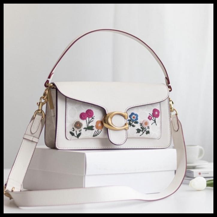 Coach Tabby 26 With Floral Embroidery - Original Guarantee 100%