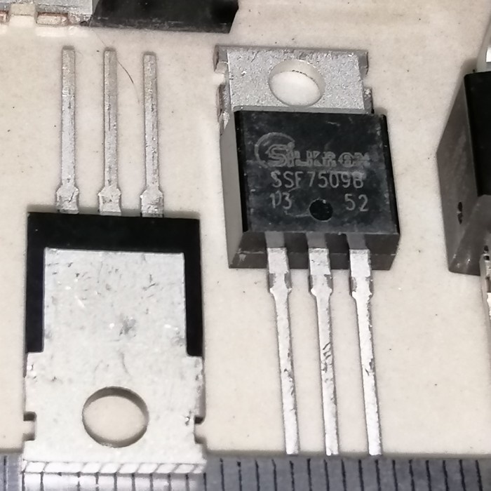 SSF7509 SSF7509B SF7509 7509 Mosfet N-Channel 80A 80V To-220 SILIKRON