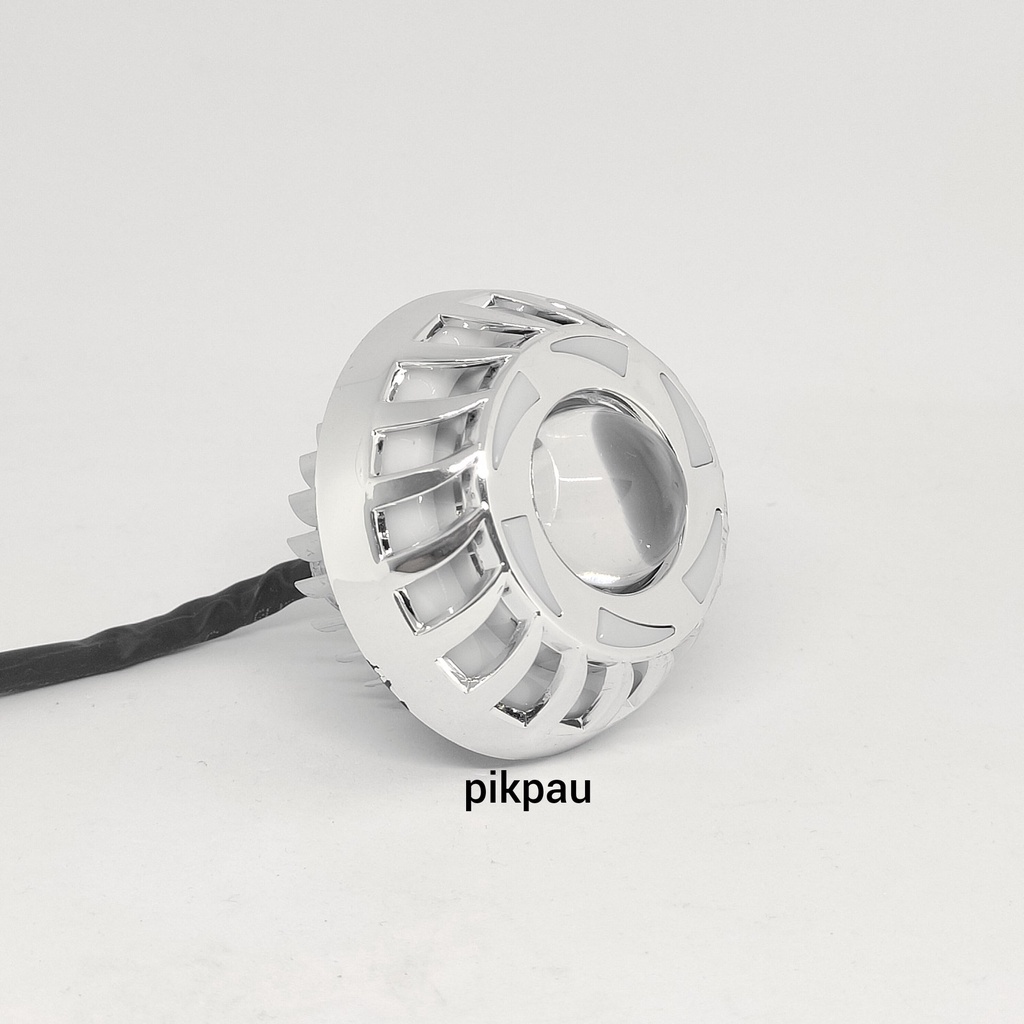 COD Lampu Projie mini Laser 2.5 inch LED high low AE DE Red Blue Red 12 volt 20 watt