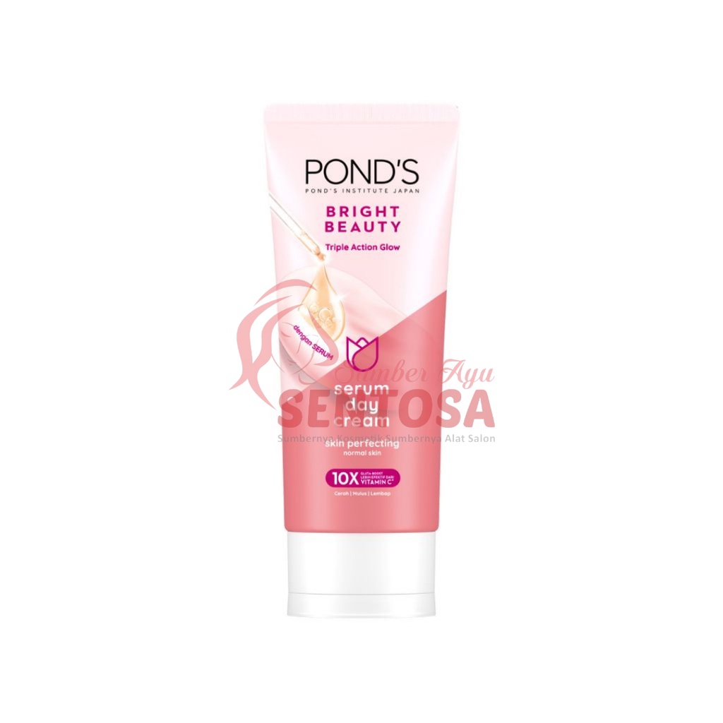 PONDS BRIGHT BEAUTY SERUM DAY CREAM SKIN PERFECTING CREAM FOR NORMAL SKIN 40GR