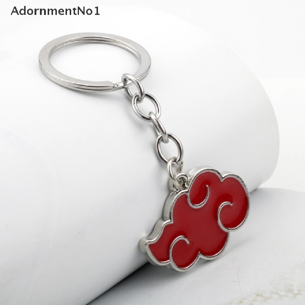 (AdornmentNo1) Kalung Rantai Dengan Liontin Bentuk Kartun Anime Jepang Akatsuki Untuk Unisex