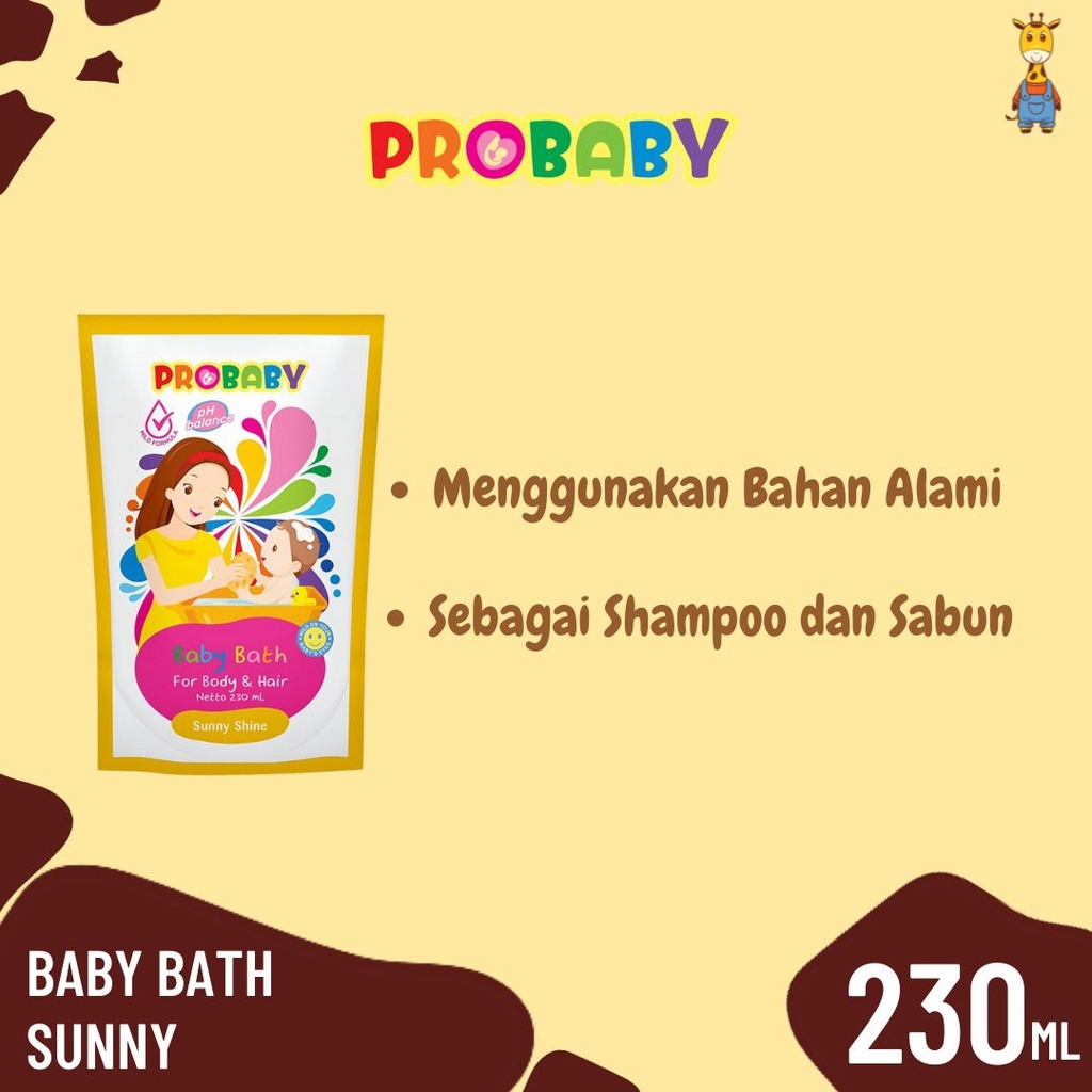 Probaby Bath Sunny Shine 230ml Refill