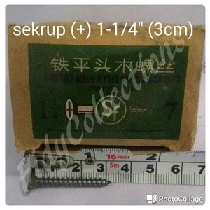 SEKRUP (+) / BAUT SEKRUP UK 1-1/4 (3CM)