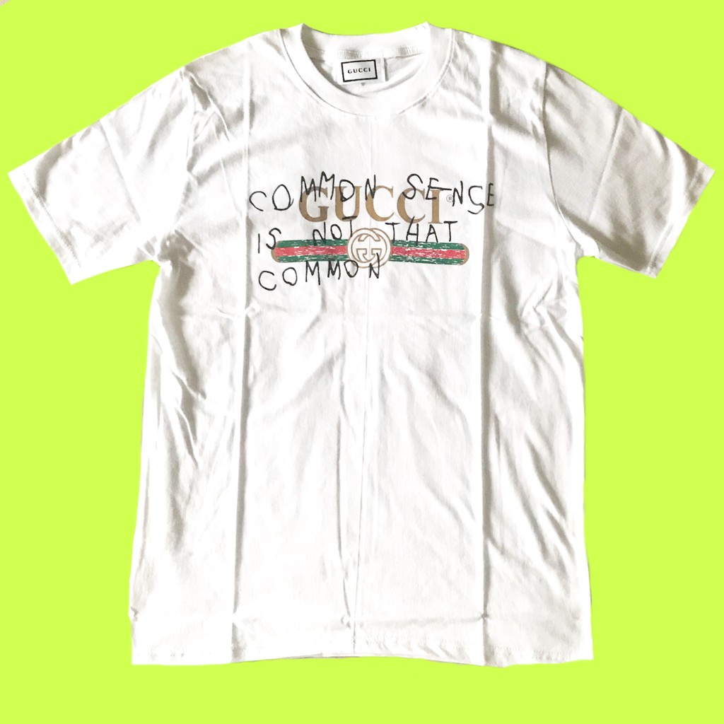 gucci common sense parody tee
