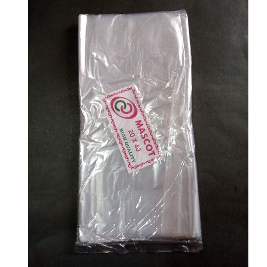 PLASTIK TAHU/TEMPE UKURAN 20x40 MERK MASCOT