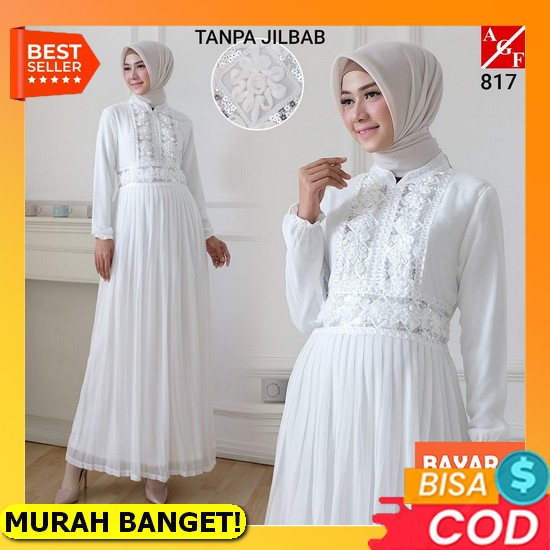 Hps Store - Mudra Dress Gamis Broklat Kirana | Dress | Pakaian Muslim | Gamis | Muslimah Outfit | Mo