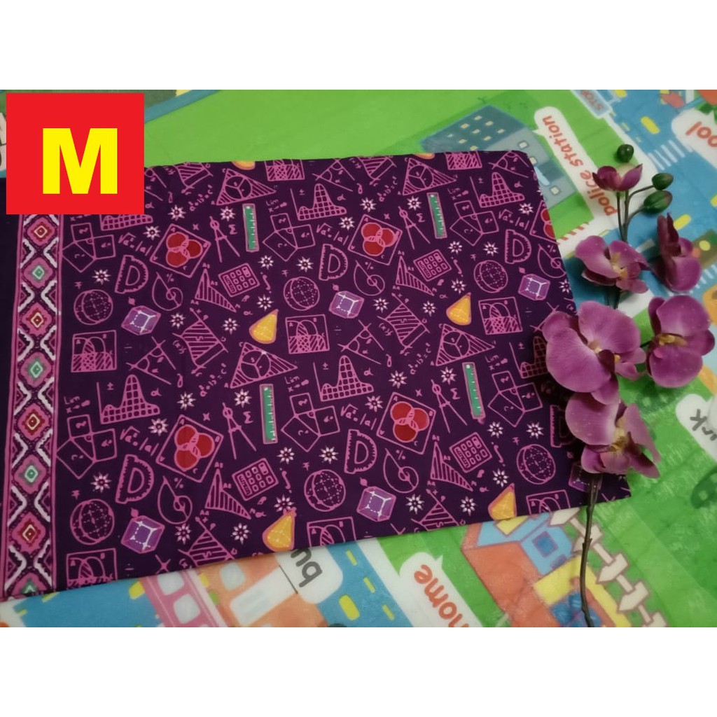 KAIN BATIK MATEMATIKA HARGA MURAH - M