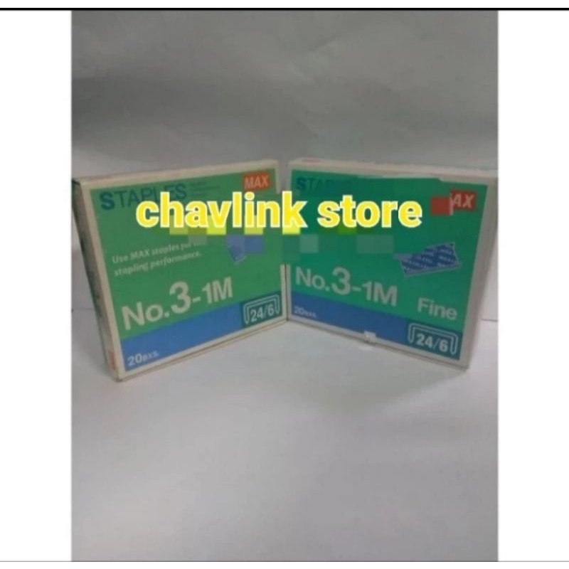

Isi Staples Max 3